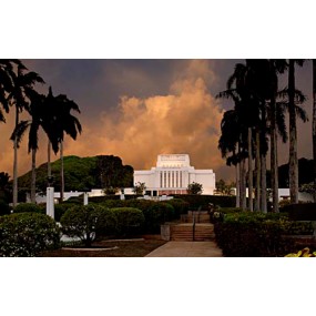 Laie Hawaii Temple Recommend Holder